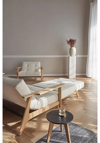 Кремав диван-стол с дървени подлакътници Splitback - Innovation
