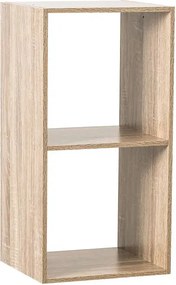 Рафт 5five Mix'n Modul, 2 отделения, MDF, 35x32x68 cm - Дървесен