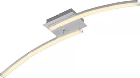 LED таванно осветително тяло 2xLED/6W/230V 3000K матов хром