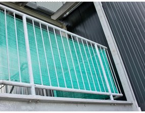 Зелен пластмасов балконски параван 500x90 cm – Garden Pleasure