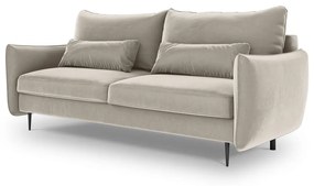 Бежов разтегателен диван с място за съхранение Vermont - Cosmopolitan Design