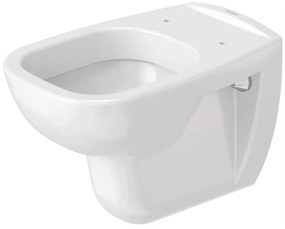 Duravit 25350900002 - Подвесна тоалетна чиния D-CODE, керамика, гланцово бяло