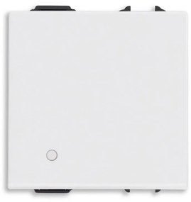 VIMAR 09016.2.G Ключ 2P 20AX 250V 2M с опция подсветка Бял NEVE UP