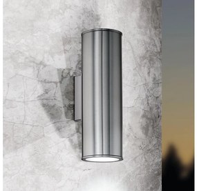 Eglo 33582 - LED RGBW външно осветление RIGA 2xGU10/5W/230V IP44, димируемо