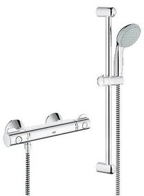 Душ система със смесител, Grohtherm 800, 34565000, Grohe