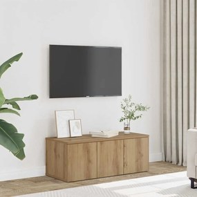 856013 vidaXL ТВ шкаф, дъб артизан, 80x34x30 см, инженерно дърво