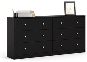 Черен скрин , 143 x 68 cm May - Tvilum