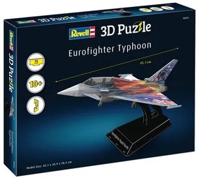 Пъзел, Revell, Изтребител Eurofighter Typhoon 3D, 75 части