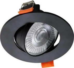 Вградено таванно осветително тяло BRINO LED/3/5/7W/230V 3000/4000/6500K черно