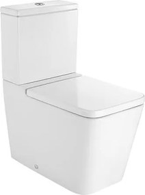 Порцеланова тоалетна с двойно оттичане, за монтаж до стената Inspira Square