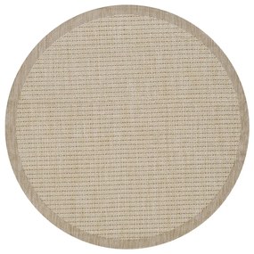 Бежов кръгъл външен килим ø 120 cm Giza – Ayyildiz Carpets