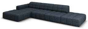 Син ъглов диван (ляв ъгъл) Chicago - Cosmopolitan Design
