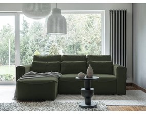 Зелен разтегателен диван (променлив) Homely Tommy - Miuform