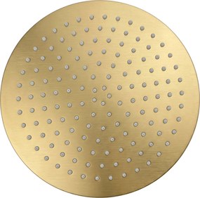 Кръгла душ глава REA JS-P014BG 30cm Brush Gold