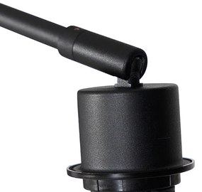 Модерна подова лампа черна регулируема - Editor