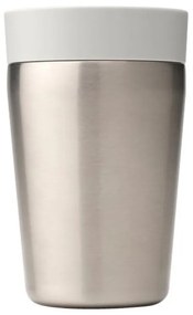 Термо чаша Brabantia Make&Take 1008492, 200 мл, Без разливане, Без BPA, Светлосив