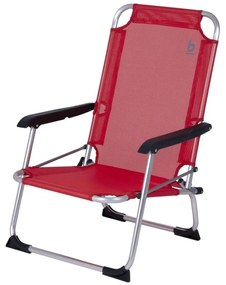 Червен сгъваем къмпинг стол