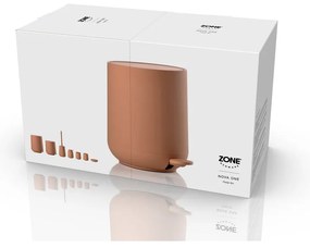 Оранжево пластмасово кошче за боклук с педал 3 l Nova One – Zone
