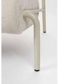 Кремаво кресло Lekima – Zuiver