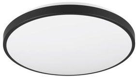 Черно-бяло LED осветително тяло за таван ø 38 cm Loody – Reality