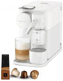 Еспресо машина DeLonghi EN510W, 1450W, 19 bar, 1 л, Nespresso, Автоматично изключване, Бял
