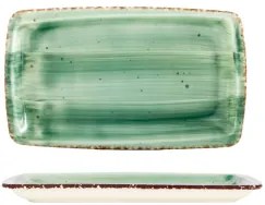 Gural Porselen - Green Правоъгълно плато 24x14cm. (NBNORD24X14KY50YS)