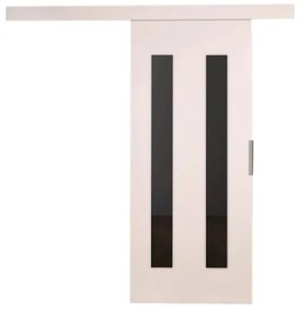 Плъзгаща  врата LIVELLO III + безшумна система, 106x205, бял