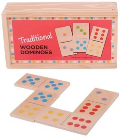 Bigjigs - Дървено домино - Класическо