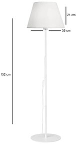 Подова лампа Лумер 202-000141 бял цвят