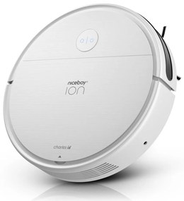Niceboy ION Charles i6 - умен роботизиран прахосмукачка 2в1 2600 mAh Wi-Fi бял