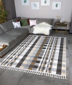 Килим за антре (100 x 200) 33081A - норка, антрацит норка
антрацит