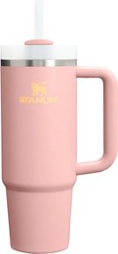 Прасковен термос със сламка от неръждаема стомана 890 ml Quencher H2.O FlowState™ Tumbler Peach Rose – Stanley