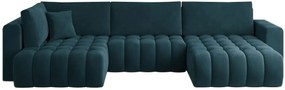 Ъглов диван Bonita-Petrol-Right