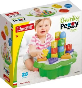 Quercetti - Конструктор Chunky Peggy Box 28ч.270
