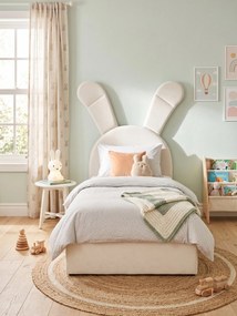 Детско Тапицирано легло Bunny Light-Ekrou-Aristera