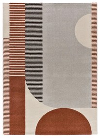 Килим в червен сив цвят 160x230 cm Gaia – Universal