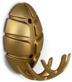 Кука за стена в златист цвят Bug - Spinder Design