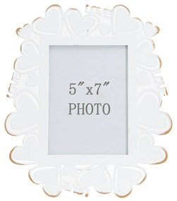 Бяла метална рамка за снимки , 25 x 27,7 cm - Mauro Ferretti