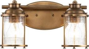 Quintiesse QN-ASHLANDBAY2-NBR-BATH - настенна лампа за баня ASHLAND BAY 2xE27/60W/230V IP44