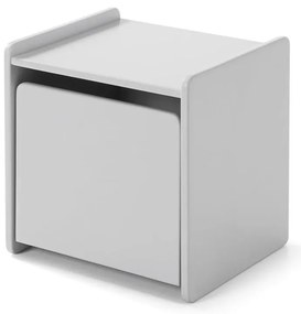 Сиво нощно шкафче Kiddy - Vipack