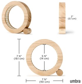 Дървена стойка за бижута Ferris – Umbra