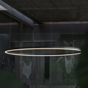 Ideal Lux - LED полилей на кабел ORACLE SLIM LED/37W/230V 3000K Ø 70 cm черен