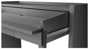 Сиво разтегателно бюро 36x110 cm Mel - Woodman