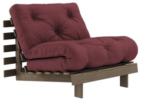 Кресло в цвят бордо Roots - Karup Design