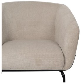 Бежово шенилово кресло Classic – Ixia