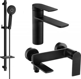 Mexen Zero DQ40 комплект за вана, черен - 71103DQ40-70