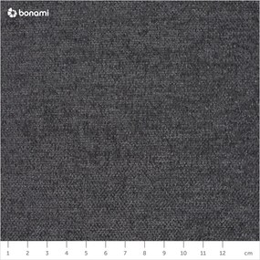 Тъмно сив ъглов разтегателен диван, ляв ъгъл Scandic Lagom - Miuform
