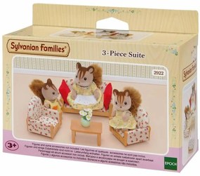 Аксесоари за Къща на Кукли Sylvanian Families Sofa + 2 Armchairs + Table