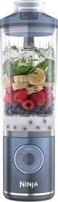 Преносим блендер Ninja Blast Max BC251EUNV, 14.4W, 11.1V, 570 мл, 19000 об/мин, Трошене на лед, До 25 цикъла, Без BPA, Син