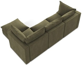 Ъглов диван в цвят каки (десен ъгъл) Manao – Makamii